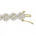 10.65 ct Ladies Round Cut Diamond Tennis Bracelet in 14 kt Yellow Gold 